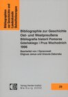 Buchcover Bibliographie zur Geschichte Ost- und Westpreussens 1996