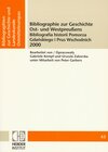 Buchcover Bibliographie zur Geschichte Ost- und Westpreußens 2000