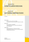 Buchcover Zeitschrift für Ostmitteleuropa-Forschung (ZfO) 72/3 / Journal of East Central European Studies (JECES) 72/3