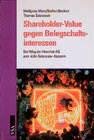 Buchcover Sharholder Value gegen Belegschaftsinteressen