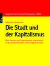 Buchcover Die Stadt und der Kapitalismus