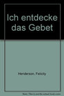 Buchcover Ich entdecke das Gebet