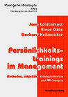 Buchcover Persönlichkeitstraining im Management