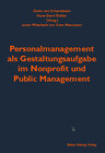 Buchcover Personalmanagement als Gestaltungsaufgabe im Nonprofit und Public Management