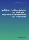 Buchcover Mobbing - Konflikteskalation am Arbeitsplatz