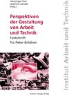 Buchcover Perspektiven der Gestaltung von Arbeit und Technik