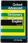 Buchcover Oxford Advanced Learner's Dictionary of Current English.