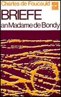 Buchcover Briefe an Madame de Bondy