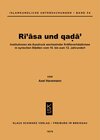 Buchcover Ri'asa und qada'