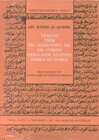 Buchcover Abu Hamid al-Qudsis Traktat über die Segnungen, die die Türken dem Lande Ägypten gebracht haben
