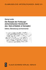 Die Rezepte der Freiburger alchemistischen Handschrift des ‘Abd al-Gabbar al-Hamadani width=