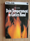 Buchcover Dein Temperament in Gottes Hand