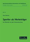 Buchcover Sportler als Werbeträger