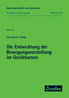 Buchcover Die Entwicklung der Bewegungsvorstellung im Gerätturnen