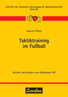 Buchcover Taktiktraining im Fussball