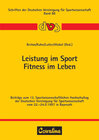 Buchcover Leistung im Sport - Fitness im Leben