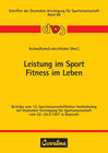 Buchcover Leistung im Sport - Fitness im Leben