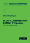 Buchcover Triathlon / Internationales Triathlon-Symposium (11.) Hückeswagen 1996, (12.) Losheim 1997