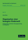 Buchcover Organisation einer bewegten Kinderwelt