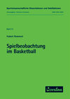 Buchcover Spielbeobachtung im Basketball