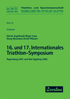 Buchcover Internationales Triathlon-Symposium (16. und 17.)
