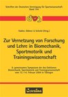 Buchcover Zur Vernetzung von Forschung und Lehre in Biomechanik, Sportmotorik und Trainingswissenschaft