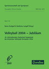 Buchcover Volleyball 2004 - Jubiläum