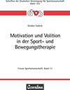 Buchcover Motivation und Volition in der Sport- und Bewegungstherapie
