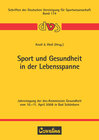 Buchcover Sport und Gesundheit in der Lebensspanne