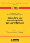 Buchcover Gegenstand und Anwendungsfelder der Sportinformatik