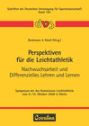 Buchcover Perspektiven für die Leichtathletik - Nachwuchsarbeit und Differenzielles Lehren und Lernen