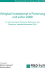 Buchcover Volleyball international in Forschung und Lehre 2009