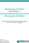 Buchcover Bewegung und Sport unterrichten – Unterrichtsentwicklung im Fach Bewegung und Sport