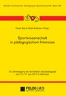 Buchcover Sportwissenschaft in pädagogischem Interesse