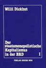 Buchcover Der staatsmonopolistische Kapitalismus in der BRD