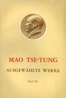 Buchcover Ausgewählte Werke / Mao Tse-Tung Ausgewählte Werke Band III