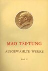 Buchcover Ausgewählte Werke / Mao Tse-Tung Ausgewählte Werke Band IV.