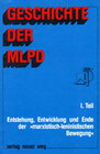 Buchcover Geschichte der MLPD / Geschichte der MLPD - I. Teil