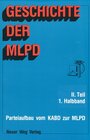 Buchcover Geschichte der MLPD / Geschichte der MLPD - II. Teil (2 Bände)