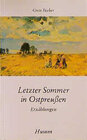 Buchcover Letzter Sommer in Ostpreußen