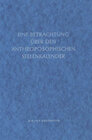 Buchcover Eine Betrachtung über den anthroposophischen Seelenkalender