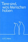 Buchcover Tiere sind, was Menschen haben