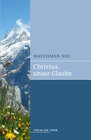 Buchcover Christus, unser Glaube