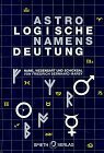 Buchcover Astrologische Namensdeutung