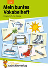 Buchcover Mein buntes Vokabelheft. Englisch 3./4. Klasse, A5-Heft