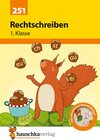Buchcover Deutsch 1. Klasse Übungsheft - Rechtschreiben