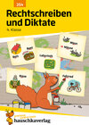Buchcover Deutsch 4. Klasse Übungsheft - Rechtschreiben und Diktate