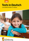 Buchcover Übungsheft mit Tests in Deutsch 3. Klasse