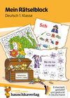 Buchcover Mein Rätselblock Deutsch 1. Klasse