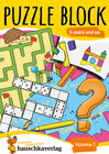 Buchcover Puzzle Activity Book from 5 Years - Volume 1: Colourful Preschool Activity Books with Puzzle Fun - Labyrinth, Sudoku, Se